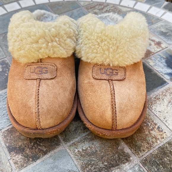 UGG Women's Coquette Slipper Chestnut 9 - Picture 1 of 7